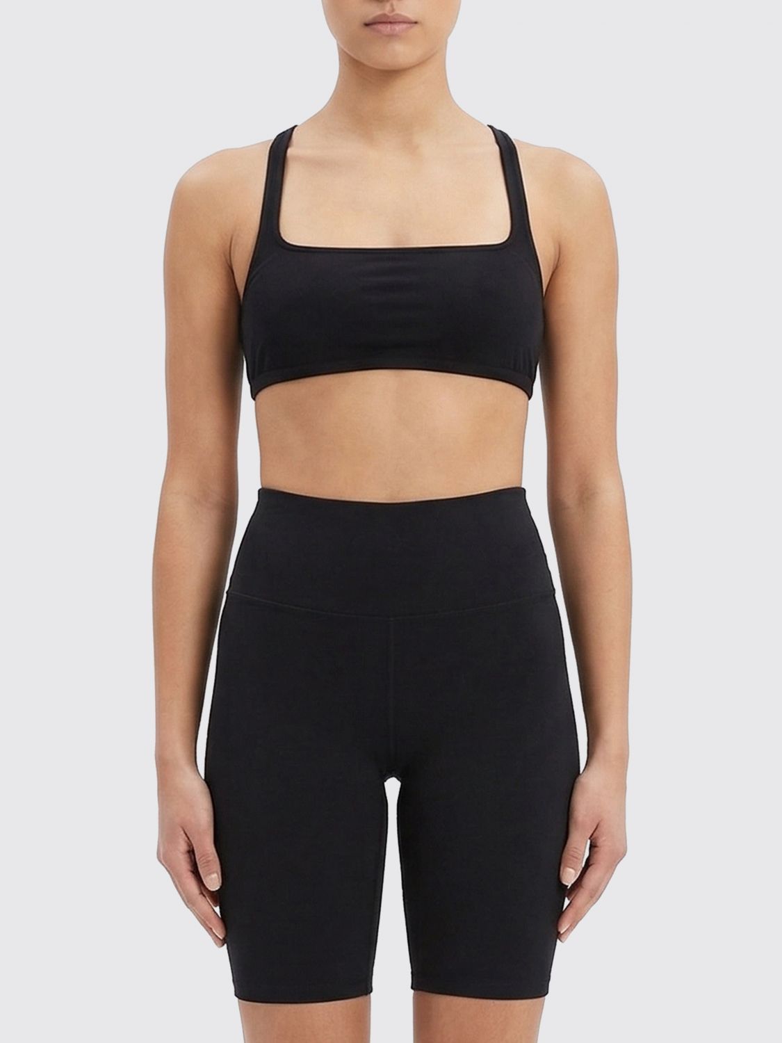 Top Woman color Black