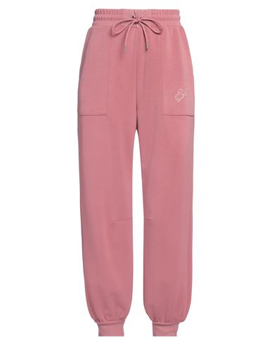 Ea7 Woman Pants Antique rose Size L Modal, Polyester, Elastane