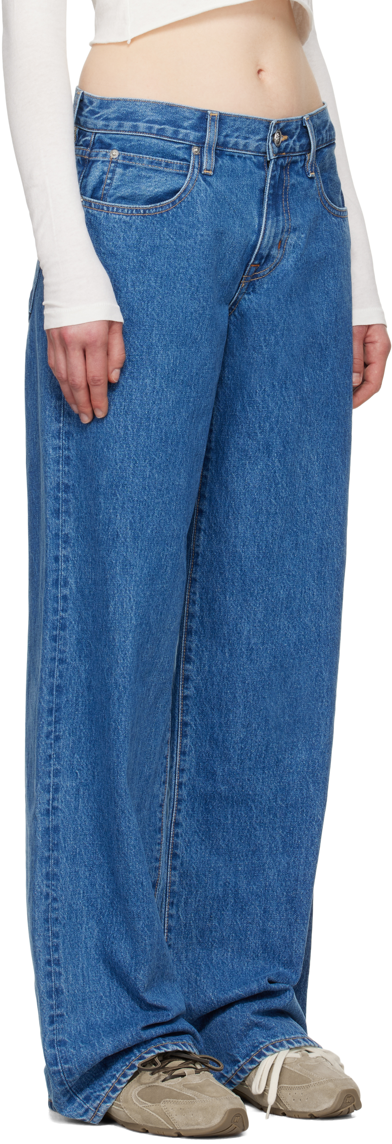 SLVRLAKE Blue Mica Jeans