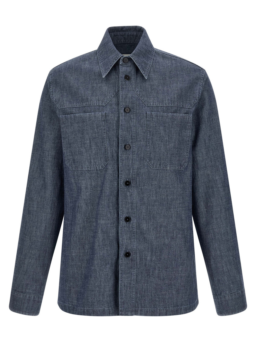 203 Shirt And Blouse Blue