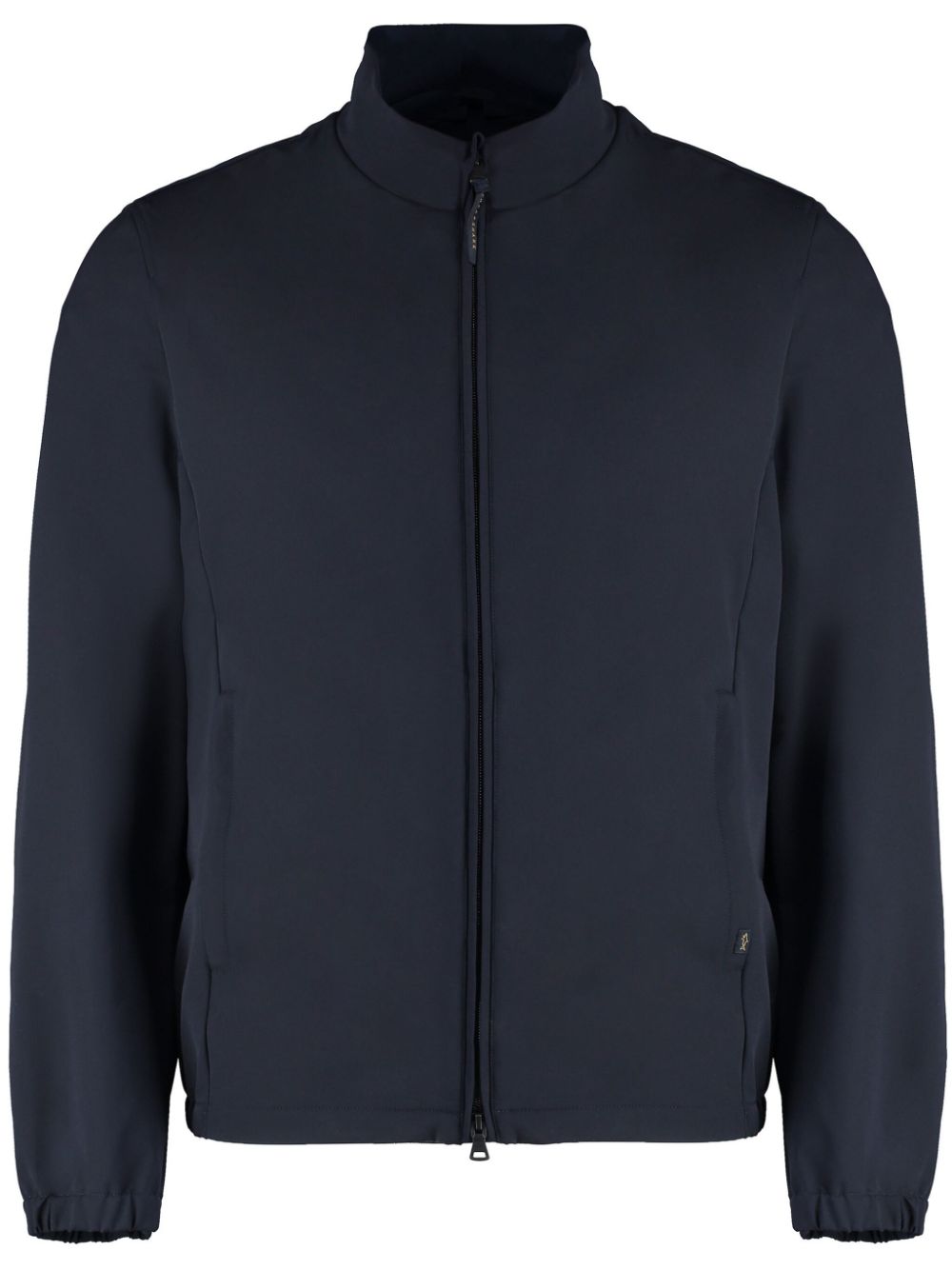 Zipped stretch jacket - Black