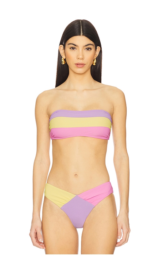 BEACH RIOT Kay Top in Purple,Pink. -  XL also in M