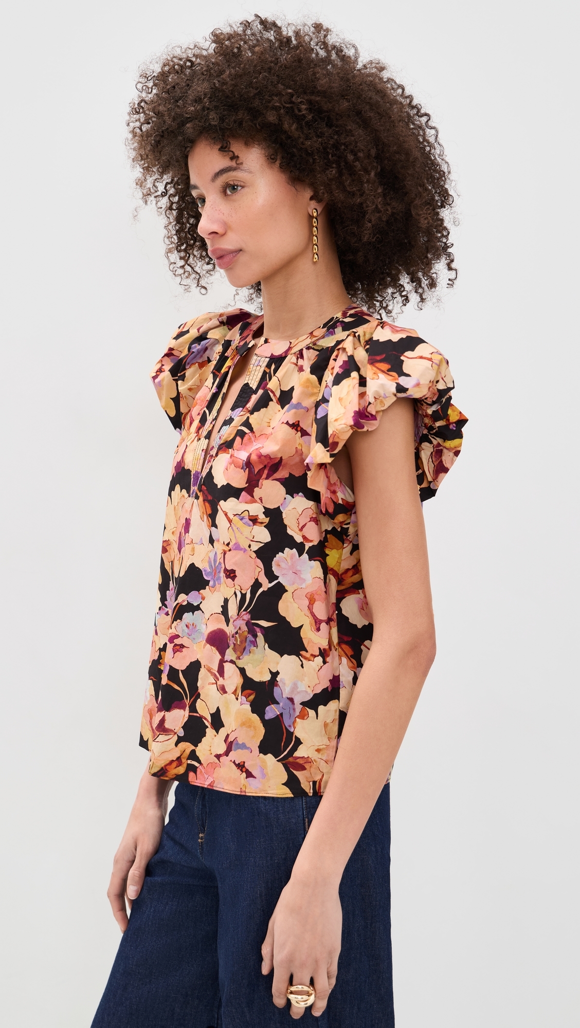 Abril Cotton Top Night Bloom