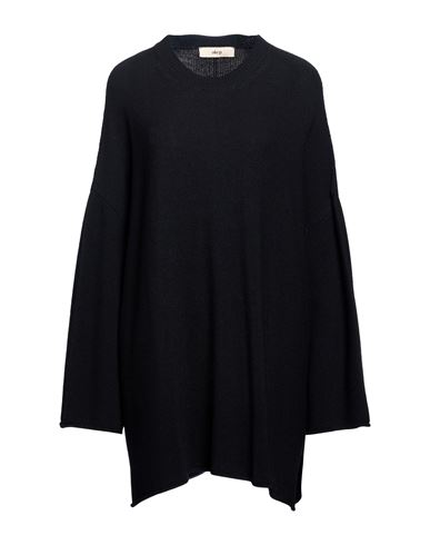 Woman Sweater Black Size 10 Merino Wool, Acrylic