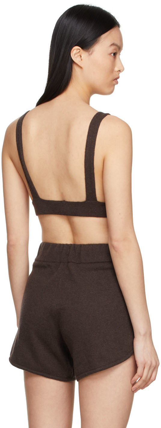 SSENSE Exclusive Brown Cellar Bra