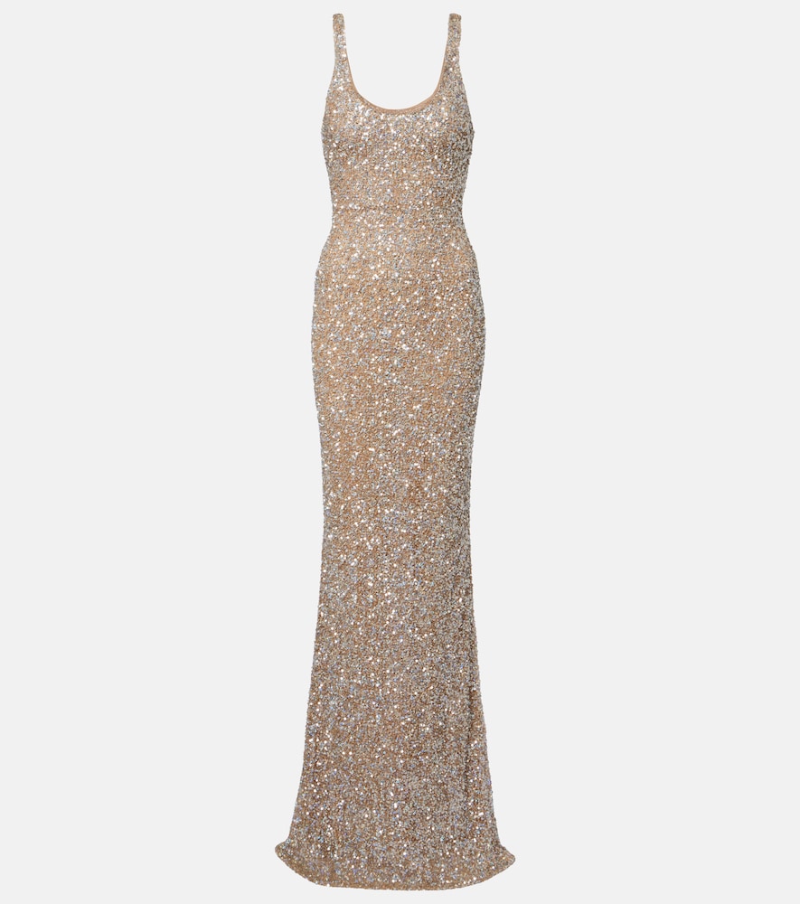 Embellished gown
