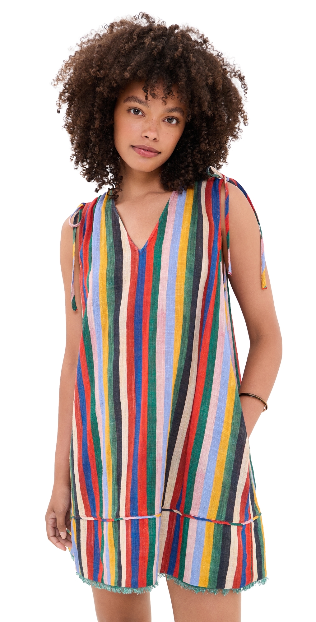 Elena Dress Artist Stripe