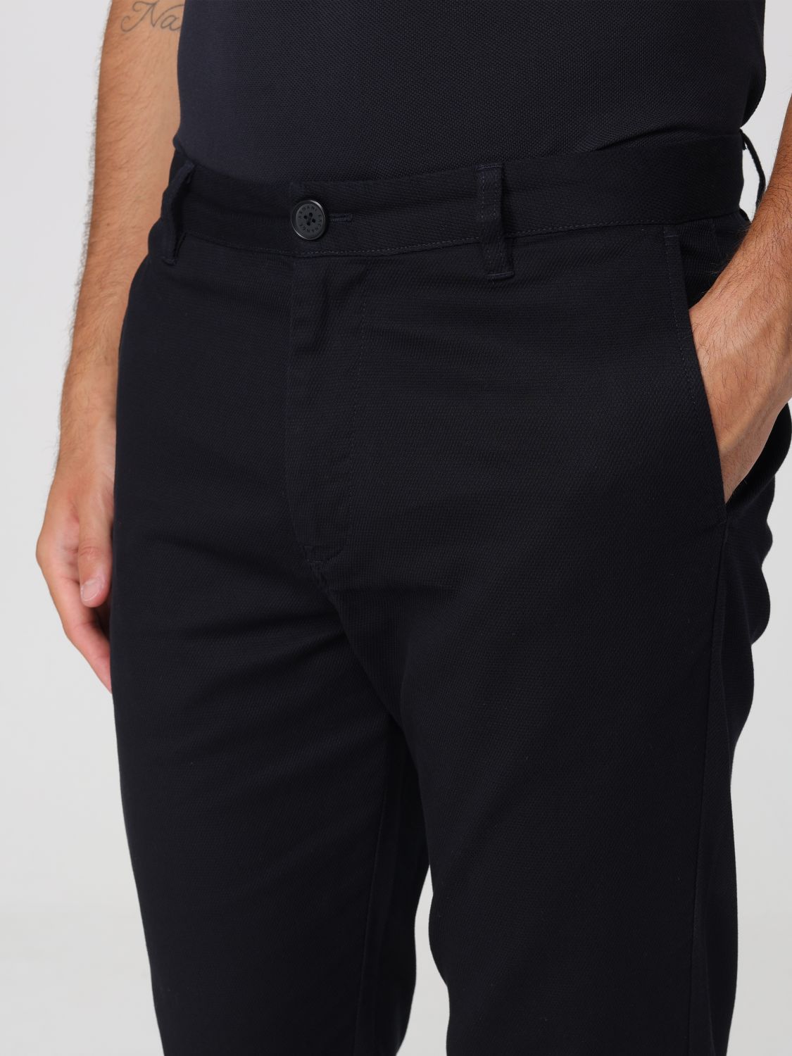 Pants Men color Navy