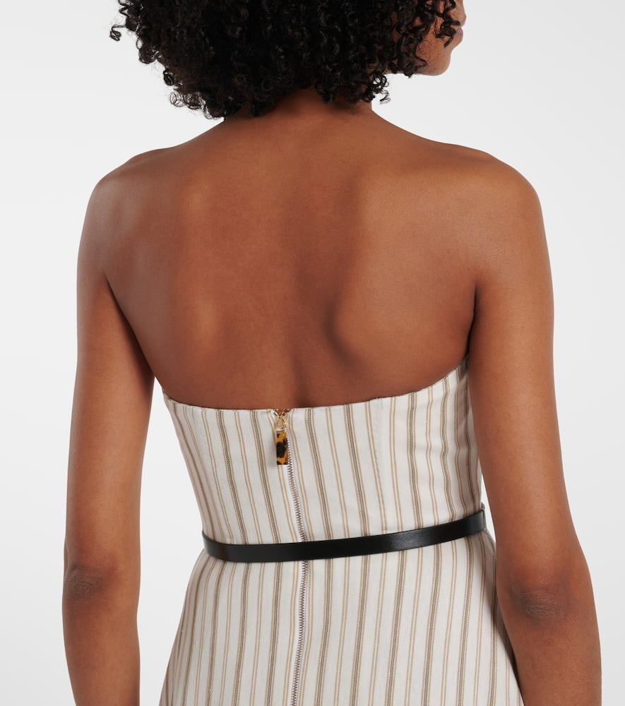 Fervida cotton and linen midi dress