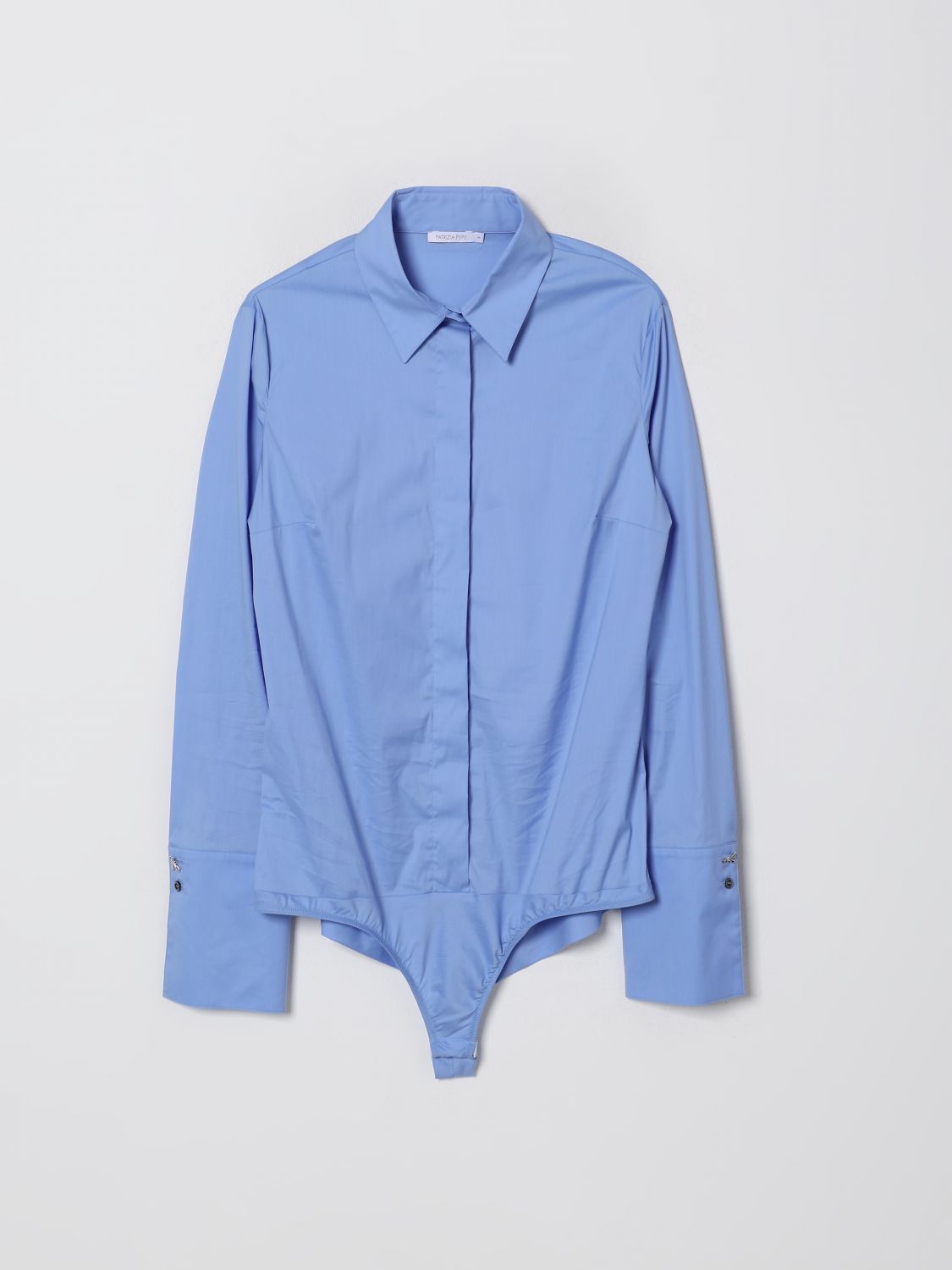 Poplin shirt body - White