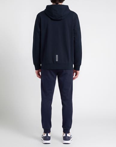 Man Sweatshirt Midnight blue Size S Cotton