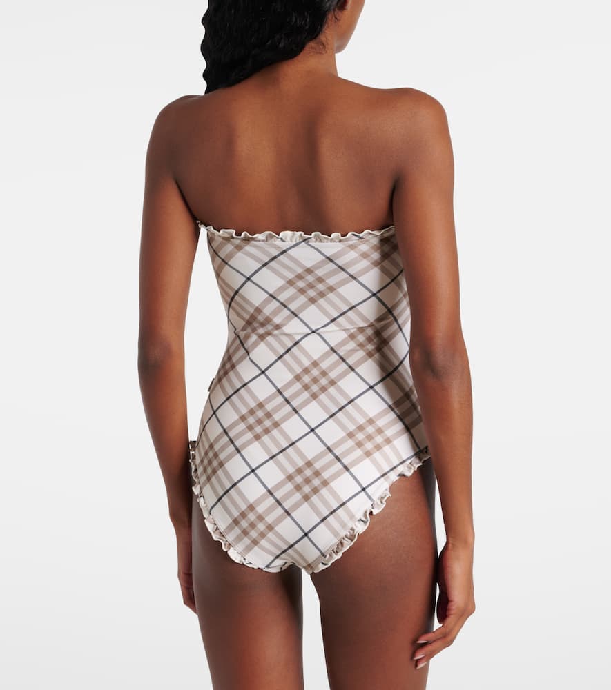 Check swimsuit
