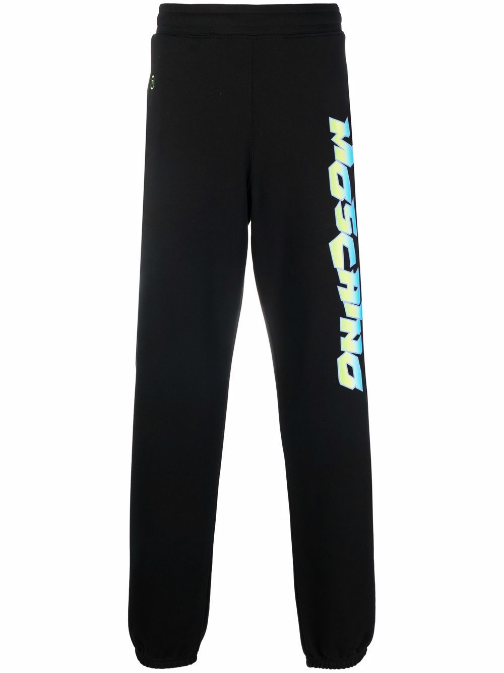 Logo-print track pants - Black