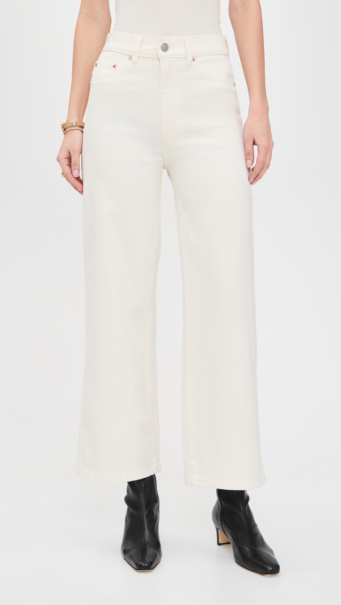 Hepburn 27 Jeans Eggshell