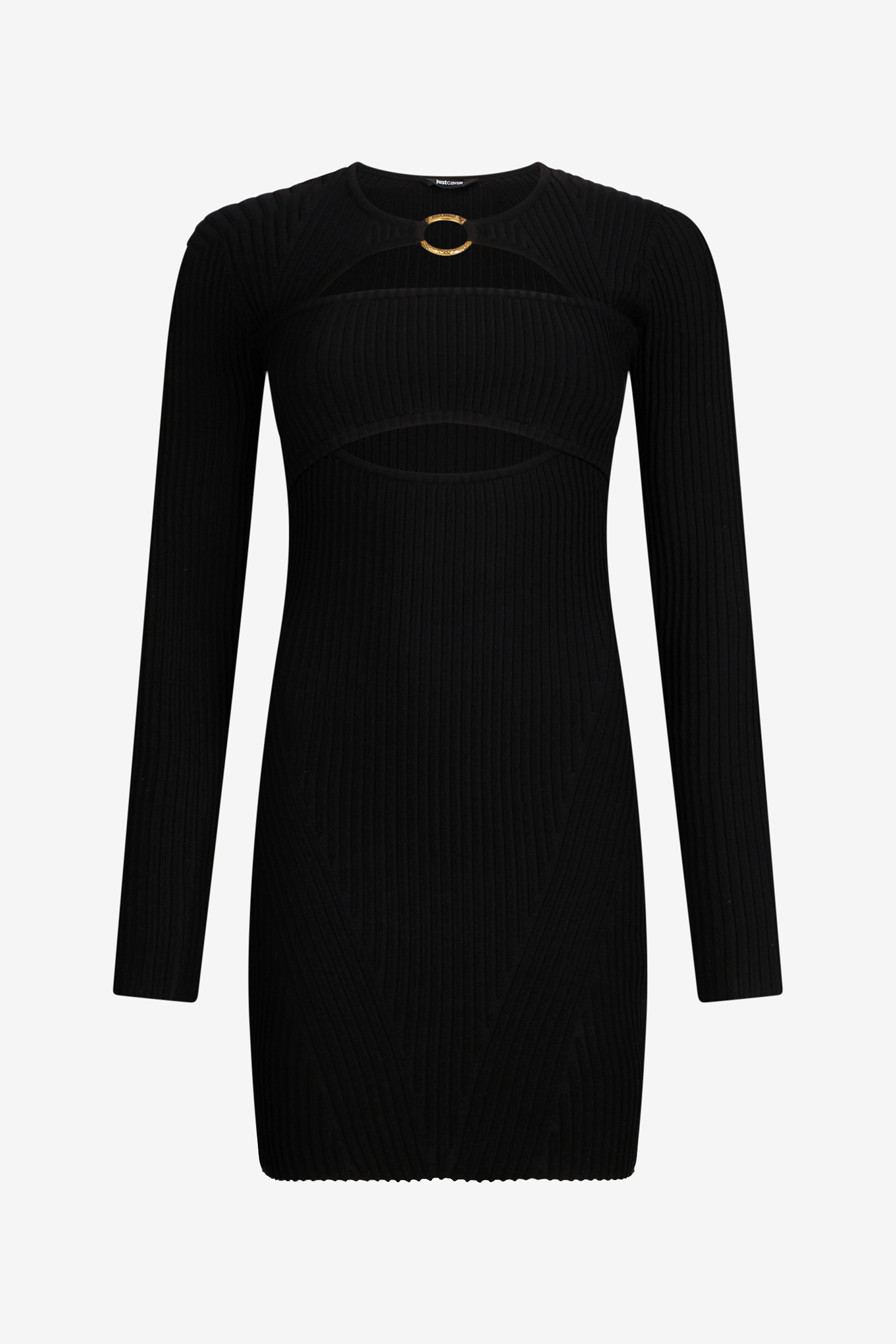 Black Mini Dress With Cut-out