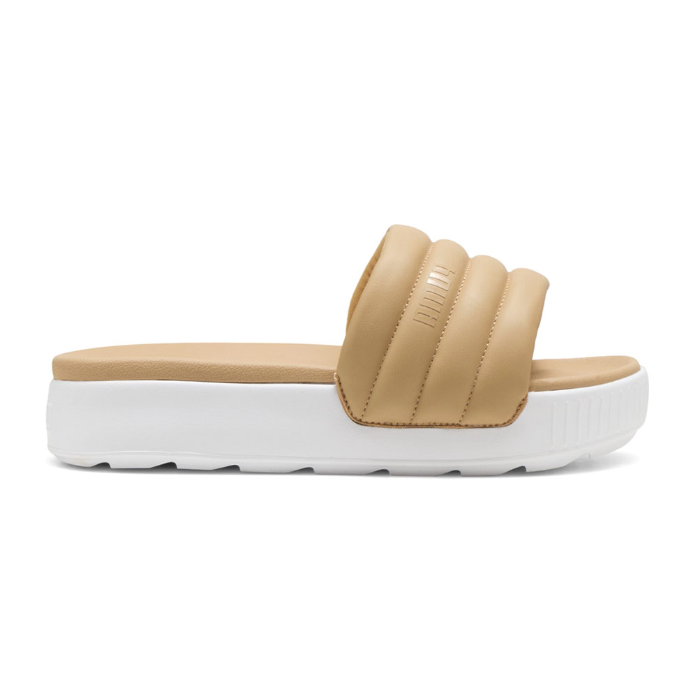 Karmen Puffy Platform Slide Sandals