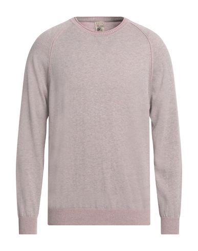 H953 Man Sweater Pink Size 42 Cotton