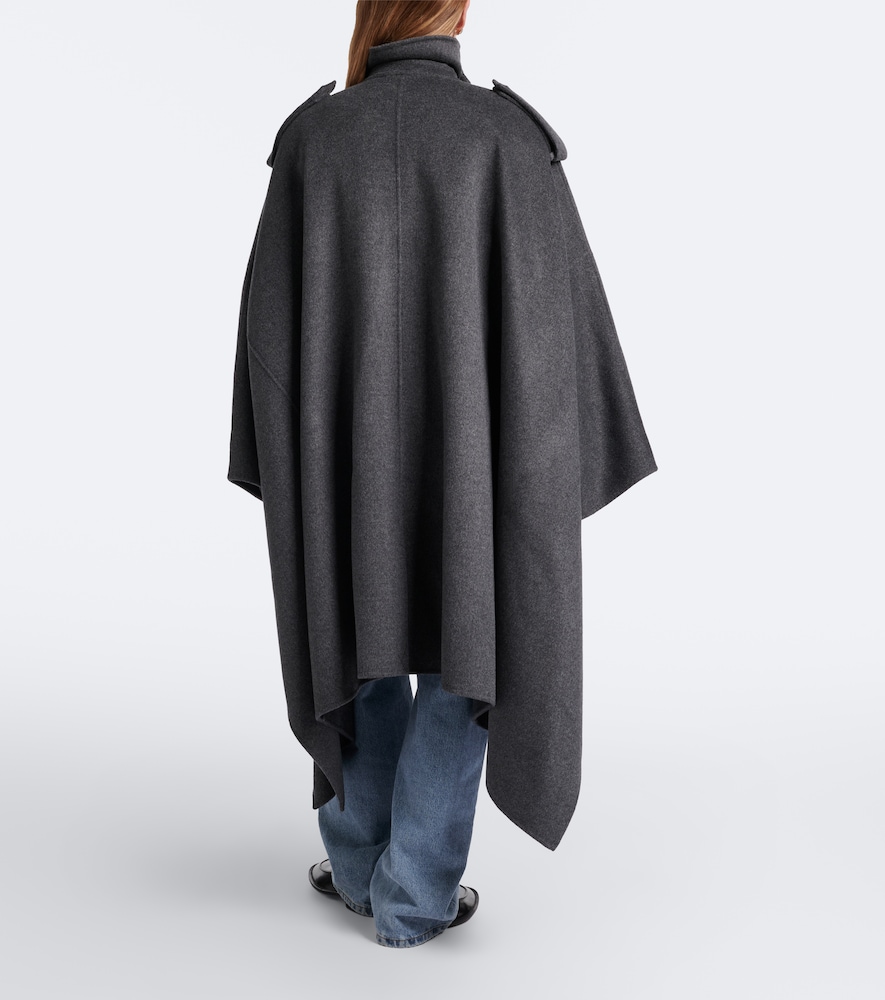 Róhe Wool and cashmere cape