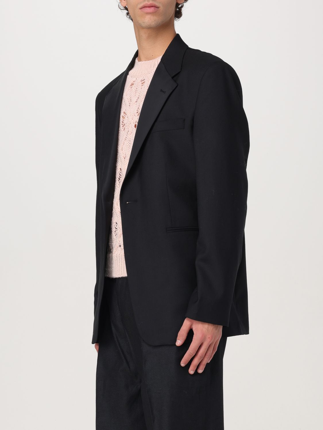 Blazer Men color Black
