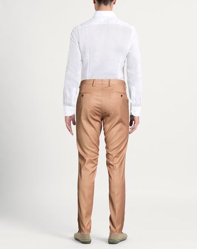 Man Pants Camel Size 34 Wool, Viscose, Elastane