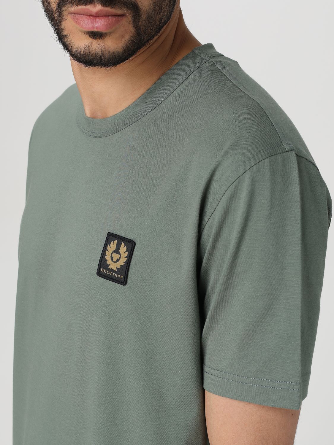 T-Shirt Men color Green