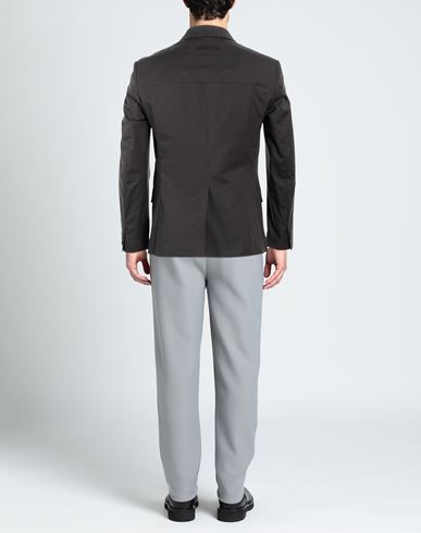 Bikkembergs Man Blazer Lead Size 38 Cotton, Elastane