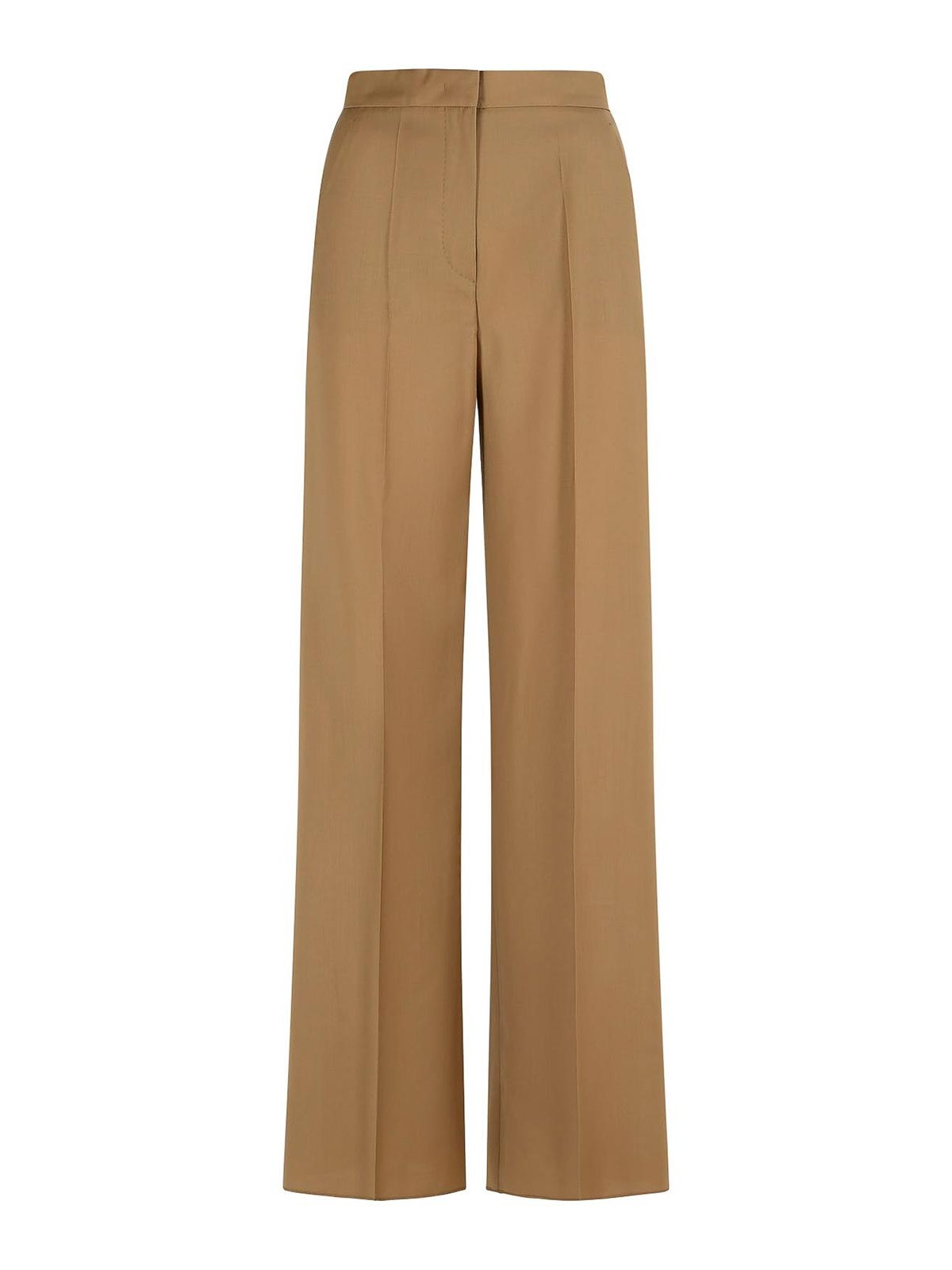 Fernet Beige Virgin Wool Pants