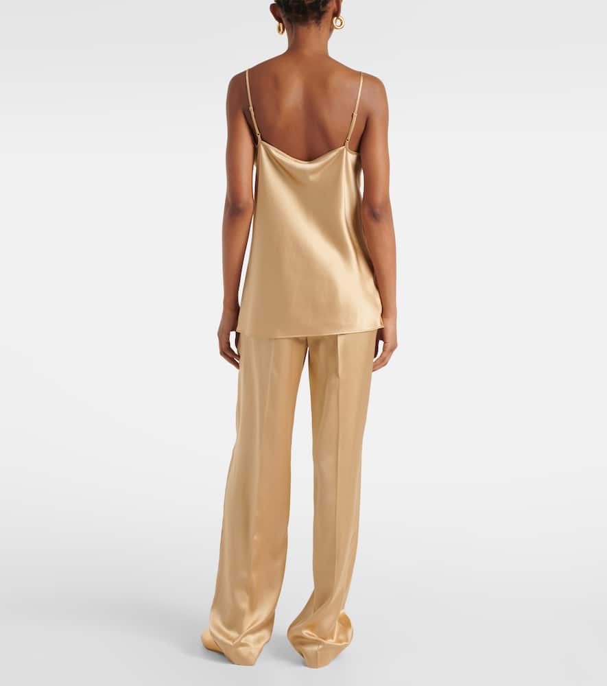Clea silk satin camisole