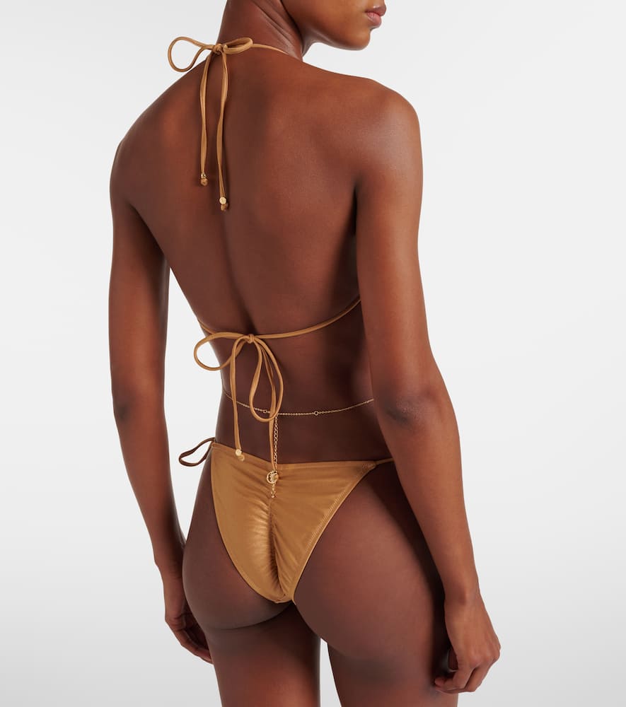 Chain bikini bottoms