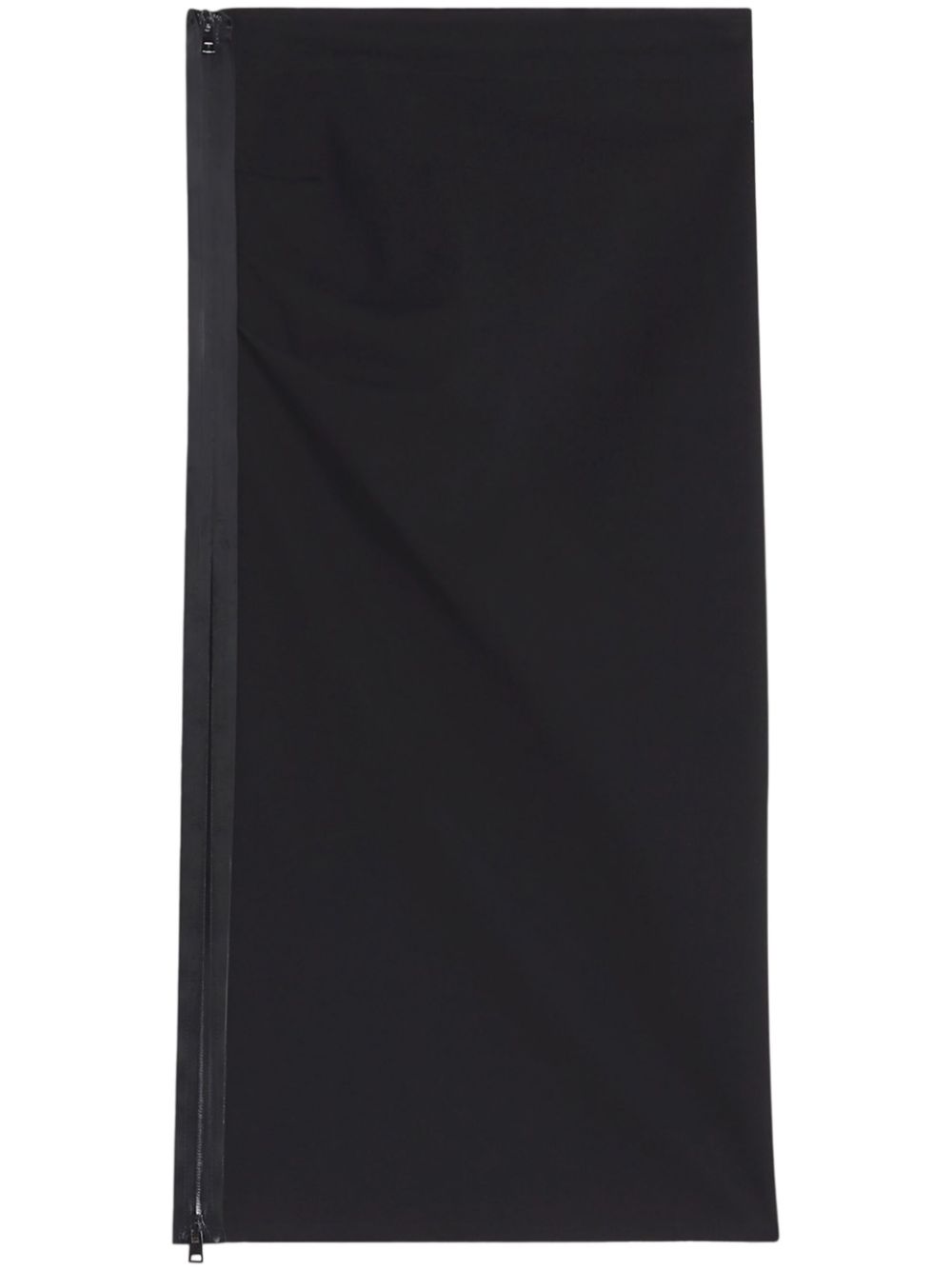 Crepe pencil skirt - Black