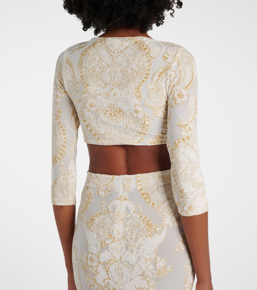 Embellished top