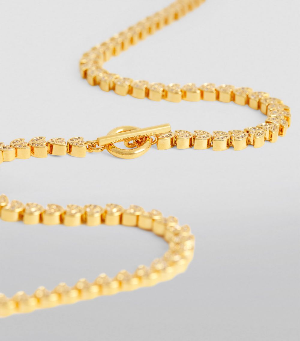 Gold-Plated Midnight Necklace