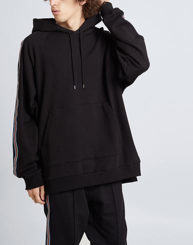 Organic Cotton Sweatshirt Man Sweatshirt Black Size S Organic cotton