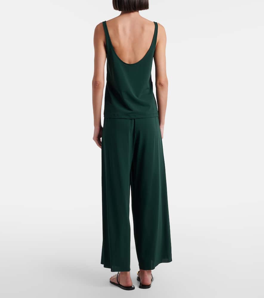 Zélie jersey wide-leg pants