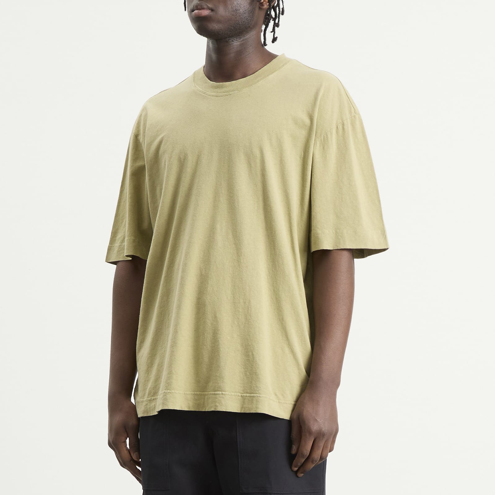 Men's Simple T-Shirt in Pale Green