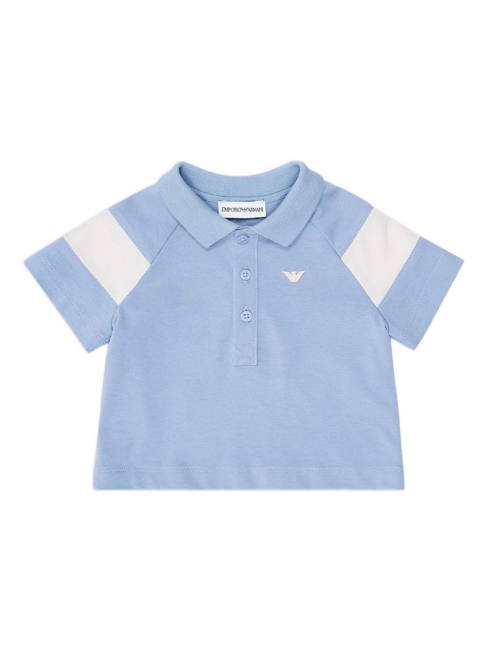 Cotton polo shirt - Blue