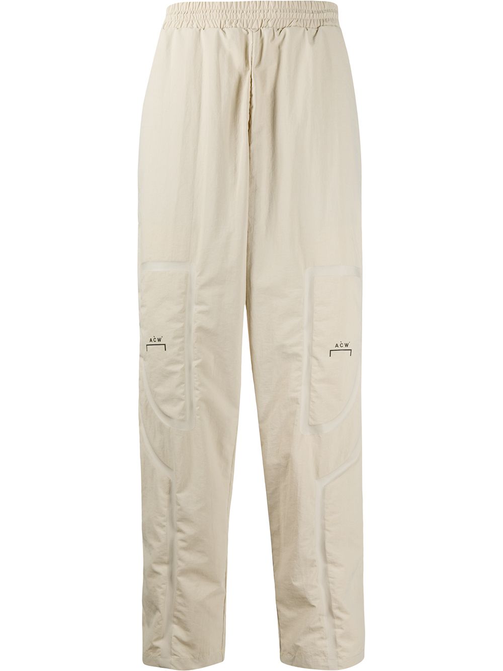 Bracket Taped joggers - Black