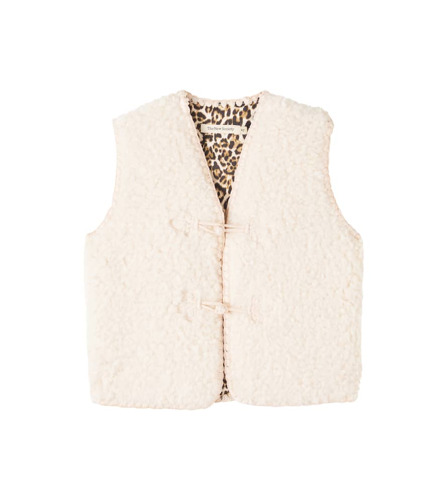Ninette faux shearling vest