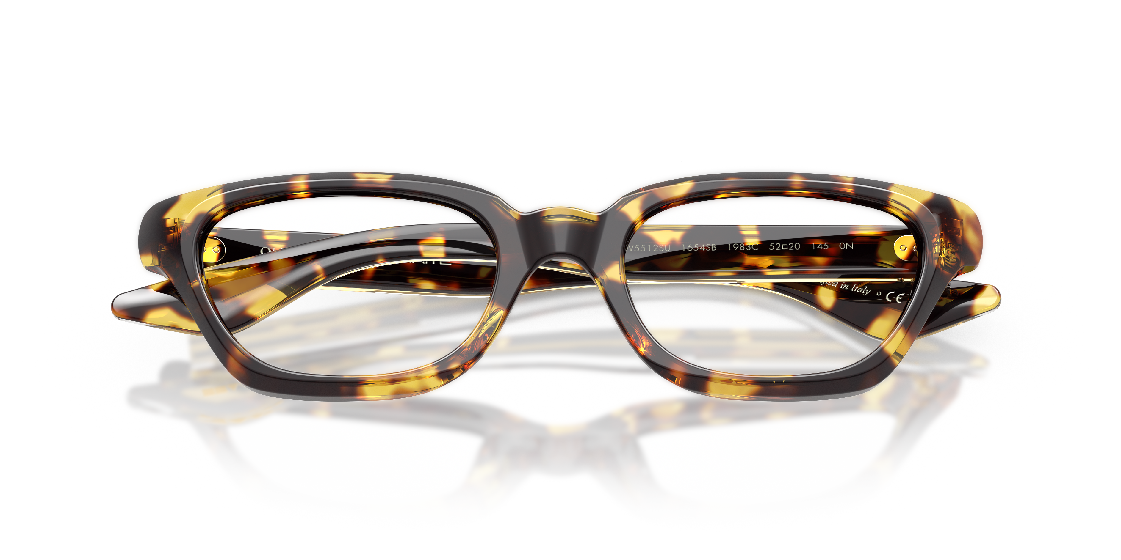 Oliver Peoples Woman Oliver Peoples OV5512SU 1983C 1654SB Sunglasses Acetate Turtle Transparent Cat Eye Norma