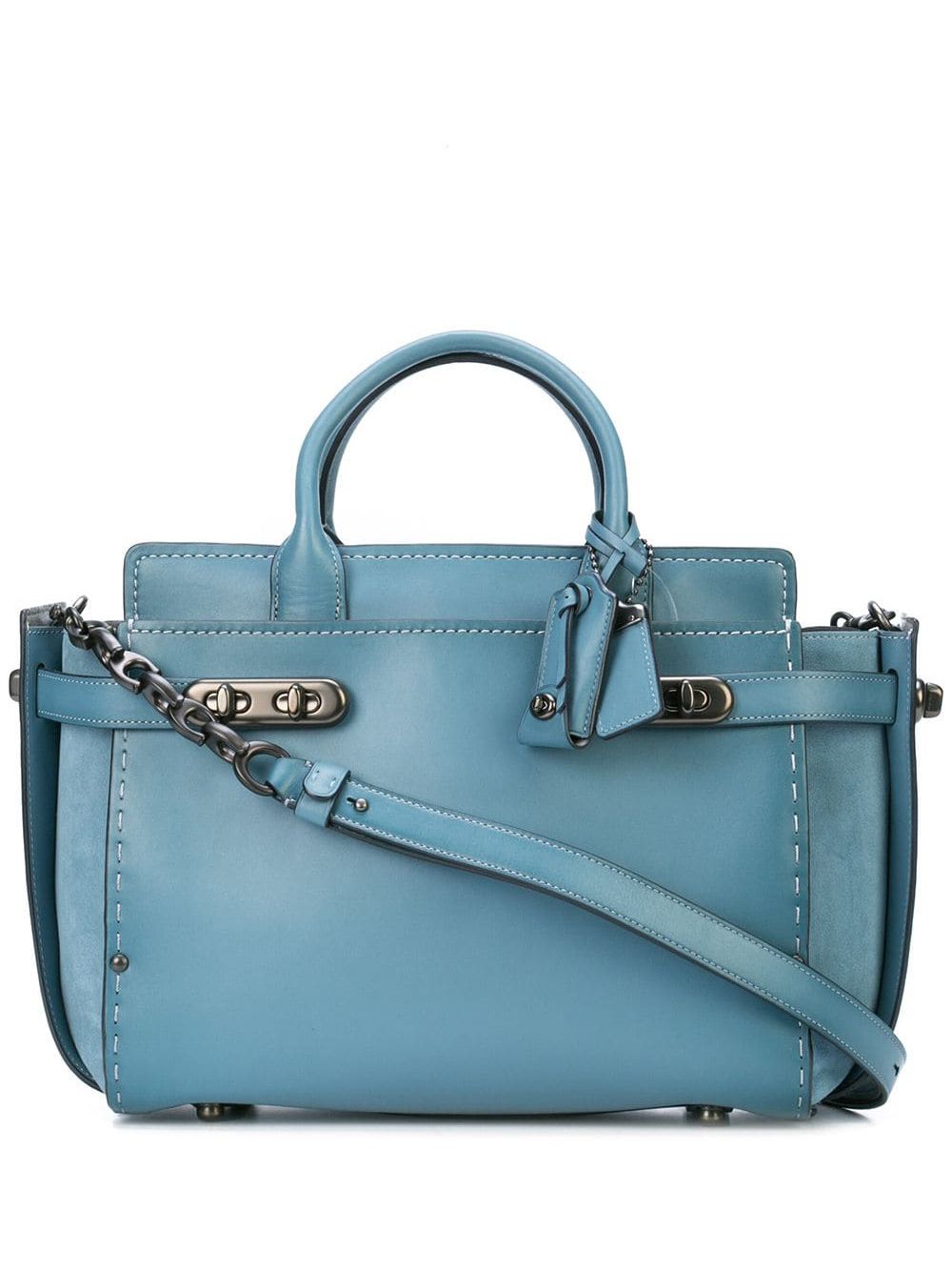 Double Swagger tote - Blue