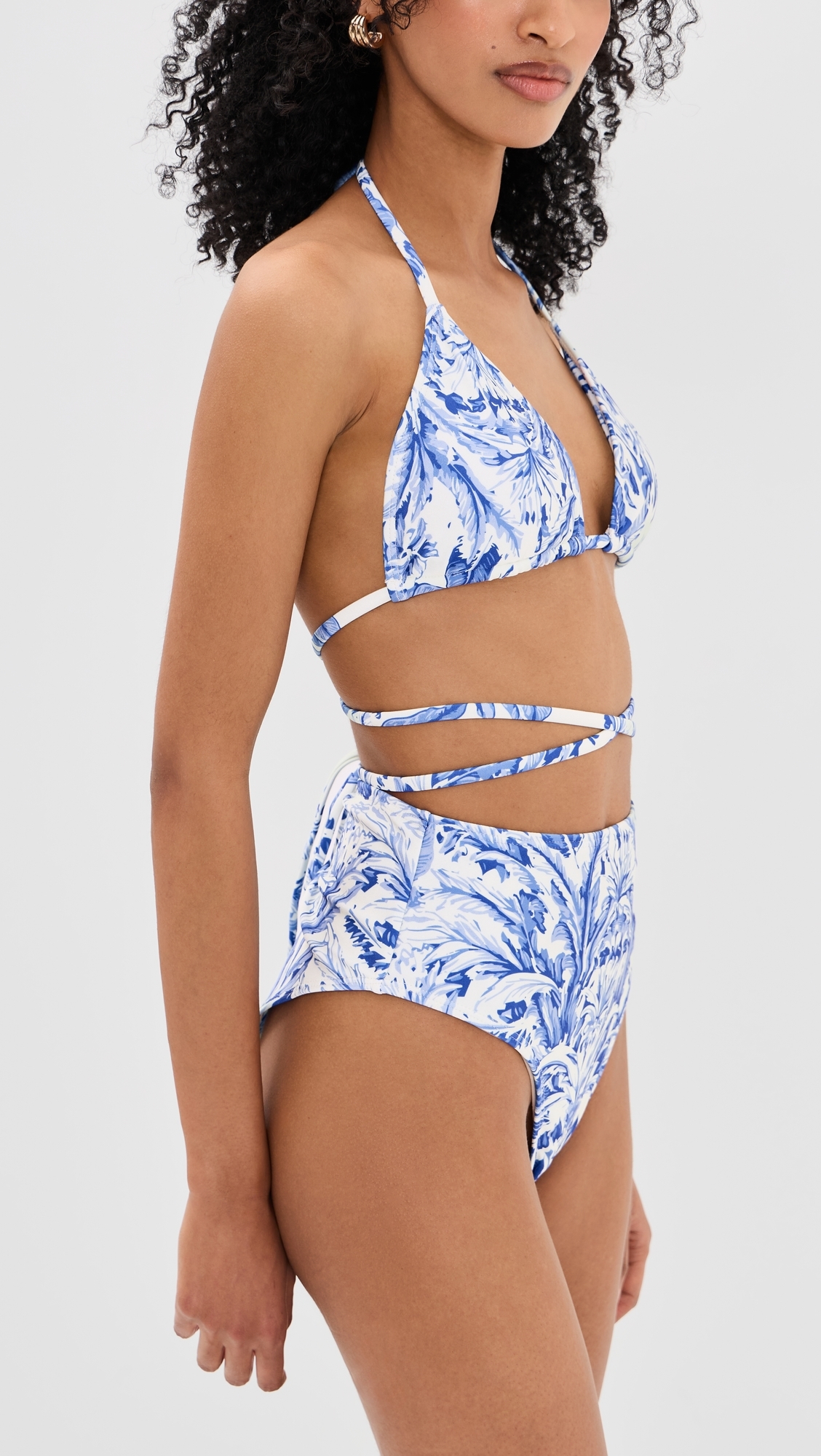 Maai Swim Bikini Set Toile Blue