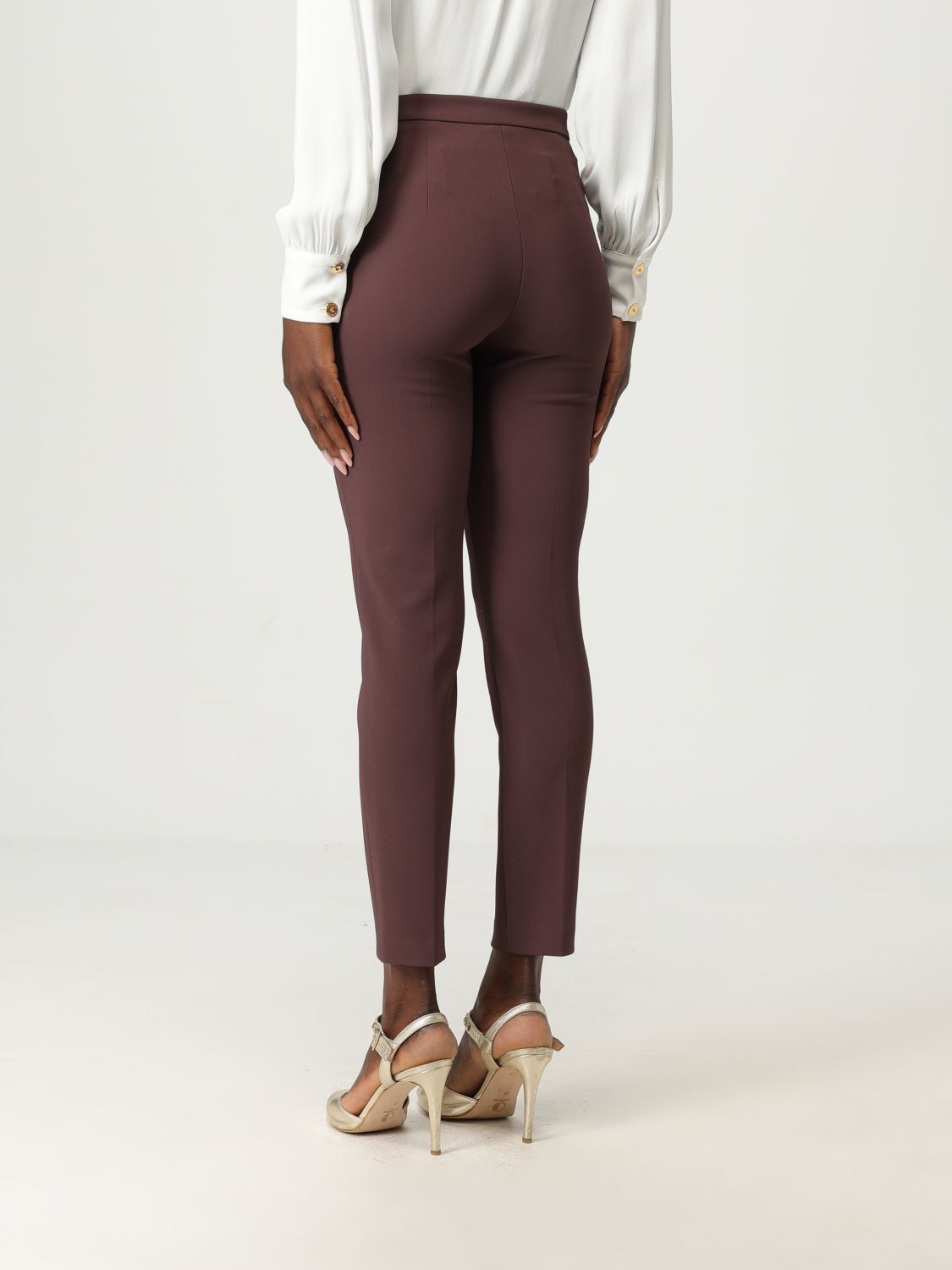 Pants Woman color Wine