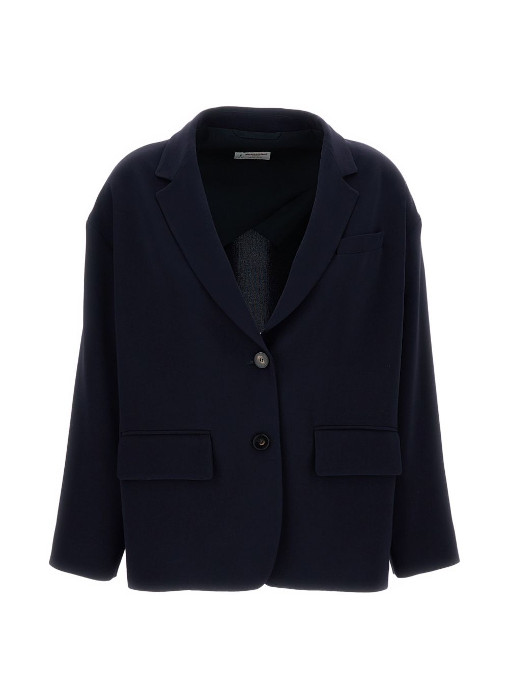 Single-breasted blazer jacket