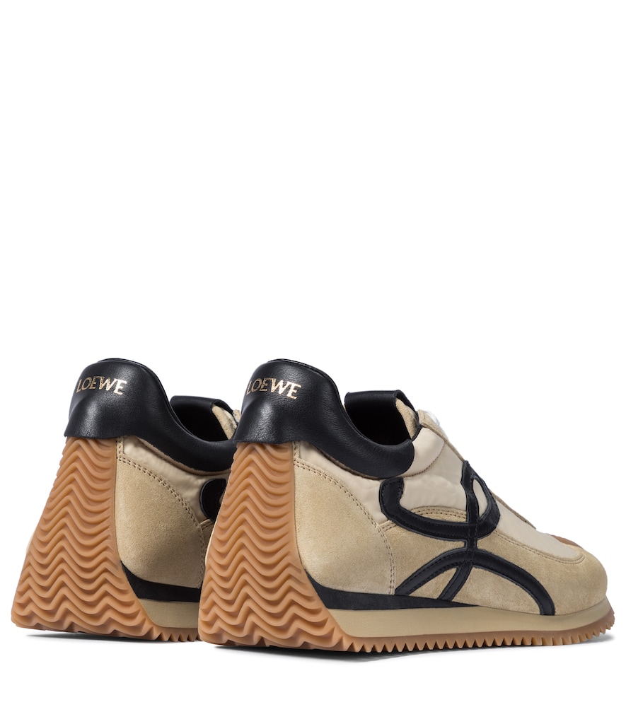 Loewe Flow Runner suede sneakers