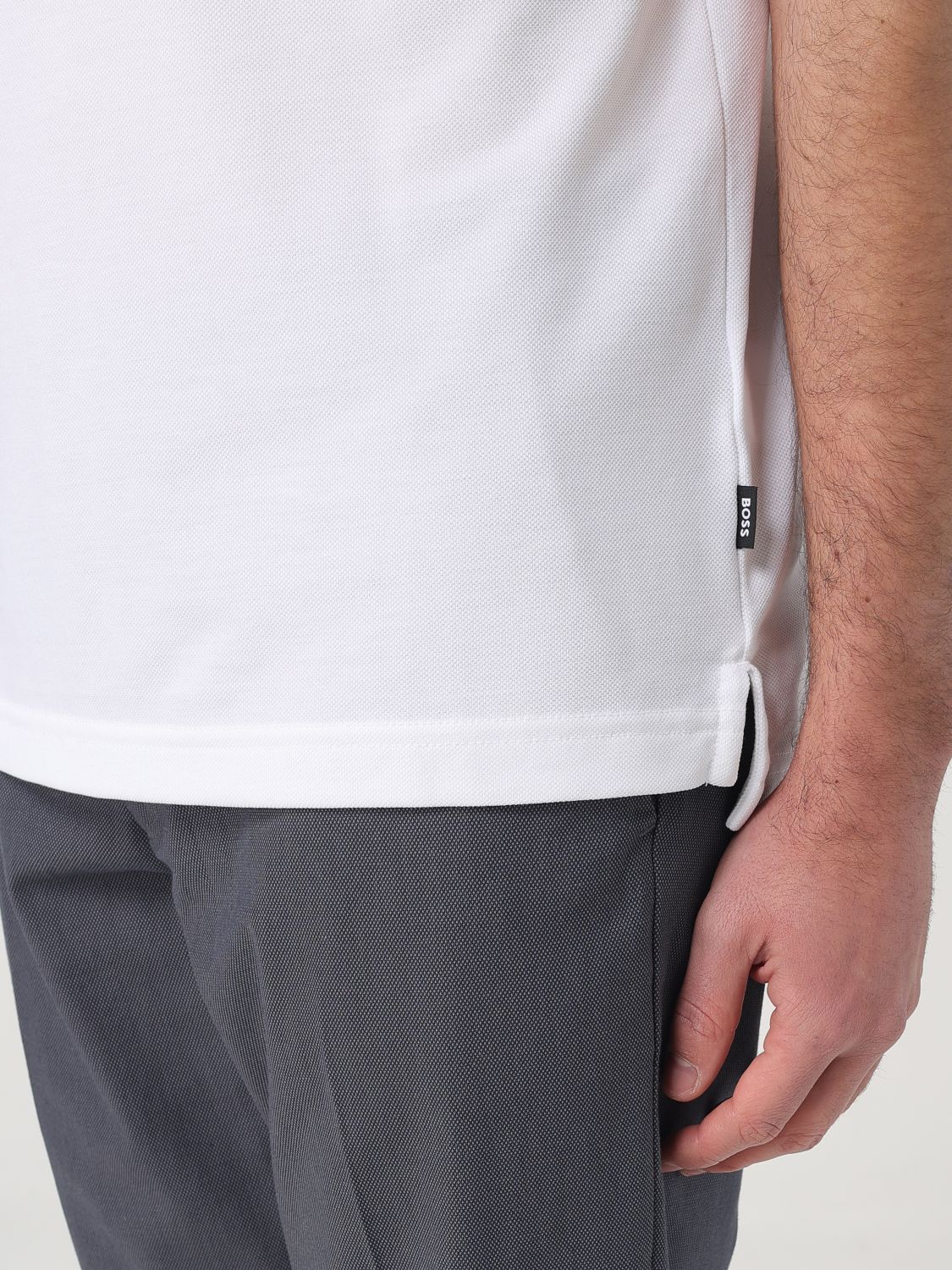 Polo Shirt Men color White