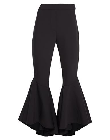 Woman Pants Black Size 2 Polyester, Wool, Lycra