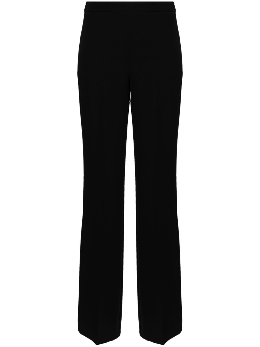 Straight tailored trousers - Black