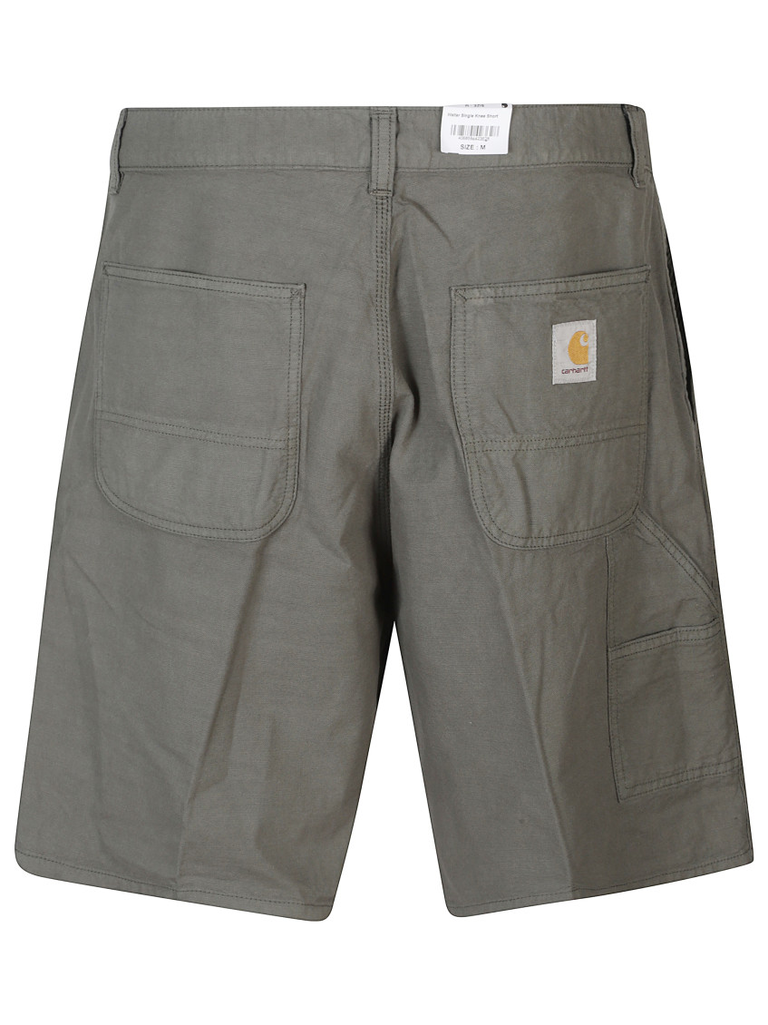 Grey Solid Shorts