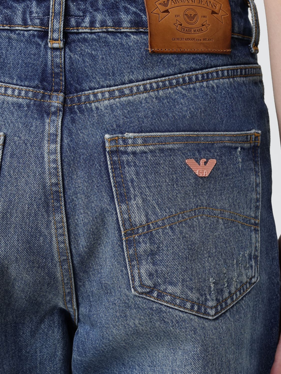 Jeans Woman color Denim