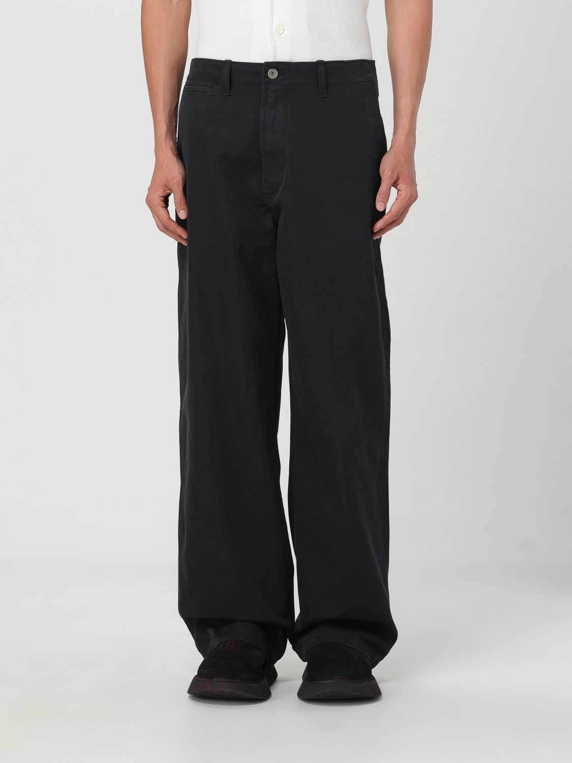 Pants Men color Black